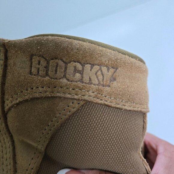 Rocky S2V Composite Toe Tactical Combat Boots Coyote Team Leather Size 9.5M - Picture 7 of 9